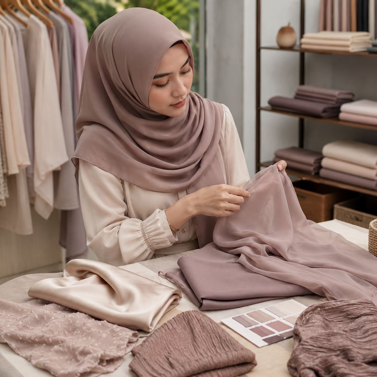 Tips Memilih Jasa Jahit Konveksi Kerudung