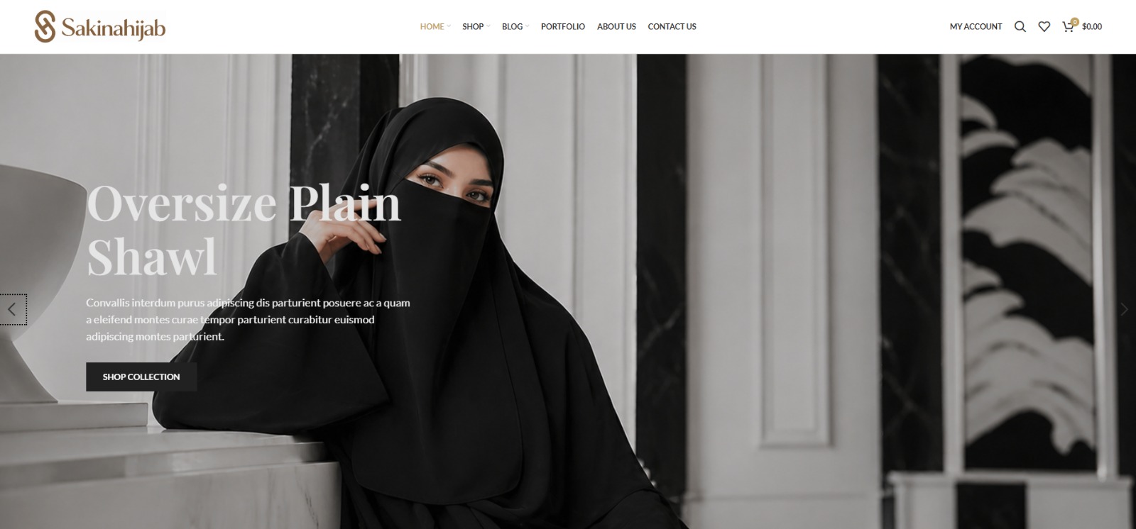Preview website desktop