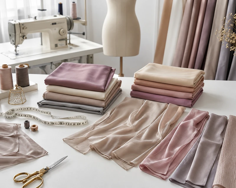 Rekomendasi Bahan Hijab Segiempat Rekomendasi bahan hijab segiempat untuk produksi brand