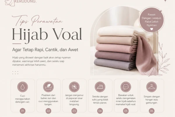 Tips Perawatan Hijab Voal